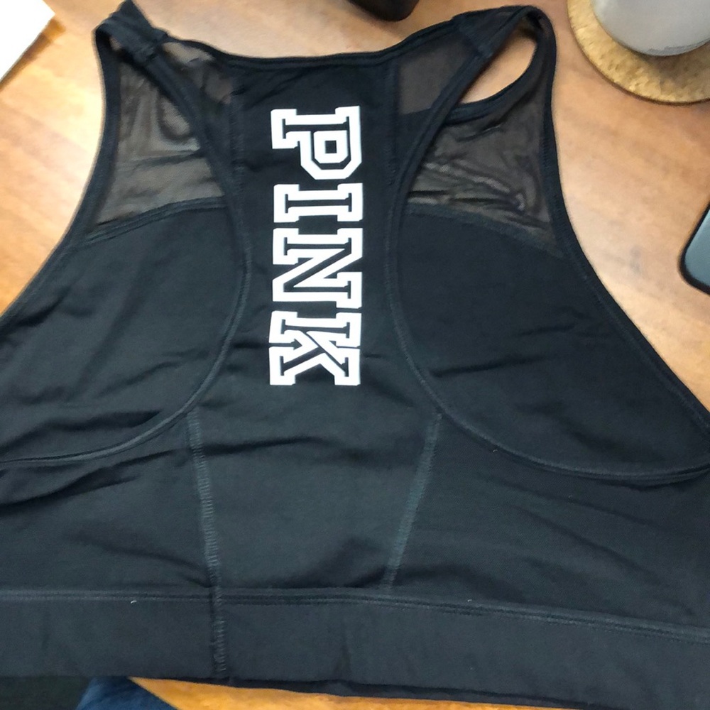 Victoria’s Secret PINK Racerback Mesh Sports Bra L
